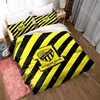 3D Print Fashion Al-Ittihad Club Jeddah Club Bedding Set Boys Girls Twin Queen Size Duvet Cover Pillowcase Bed Kids Adult 4