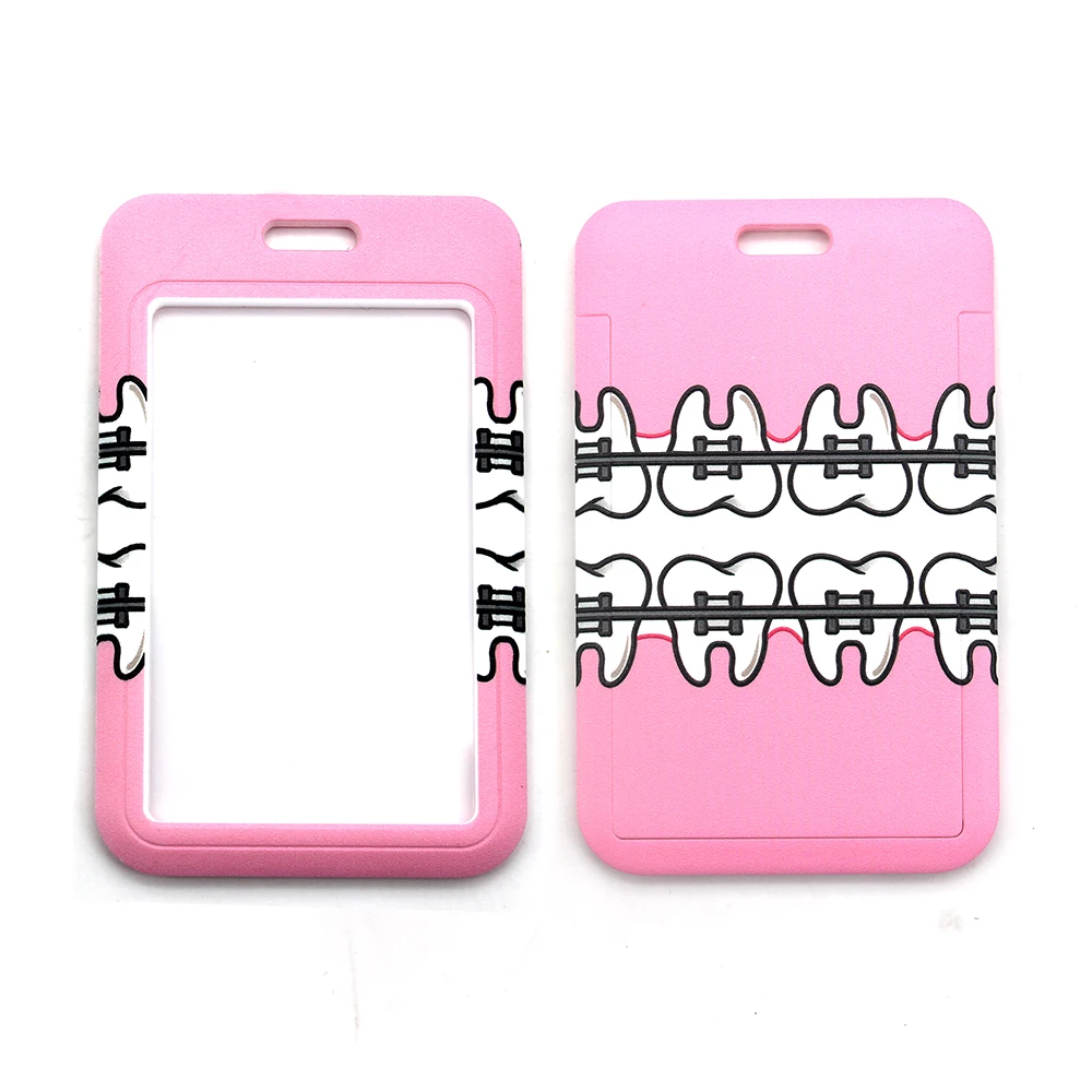 

Horizontal Vertical Badge Holder For Office Student Nurse Work Id Card Holder Nursing Medical Accessories Gifts Card