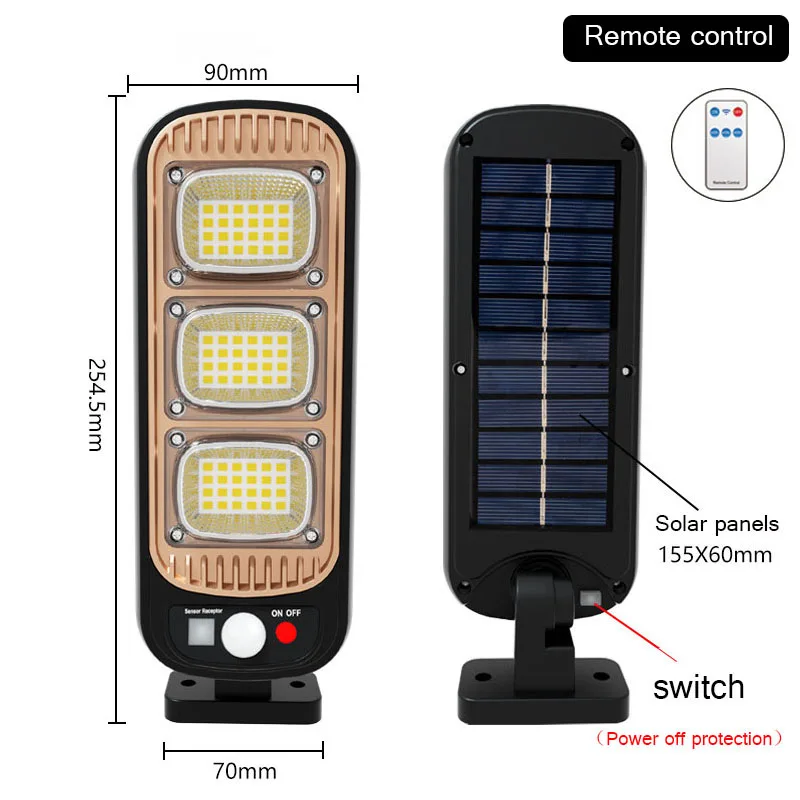 Motion Sensor Security Lighting With 3 Light Mode Outdoor Solar Lamp Solar Street Lights  Waterproof for Garden Patio Path Yard solar lamp outdoor Solar Lamps