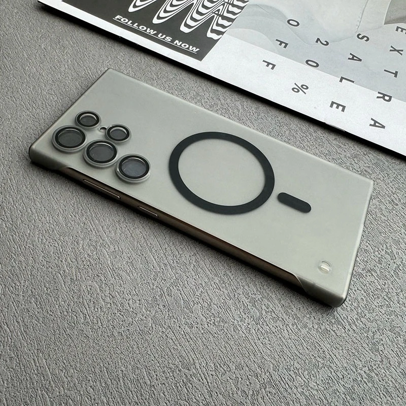 Frameless Ultra Thin Slim Matte Magsafe Case