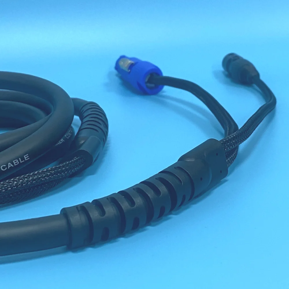 5Meter Stage Combination Line 3x2.5mm&sup2; AC Power And DMX Signal Cable Audio Speaker Mixer Control For Moving Head Mobile DJ Disco