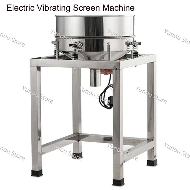 

Steel 40cm Vibrating Sieve Machine Electric Vibration Screen Powder Machine Electrostatic Spraying Screening Machine Stainless