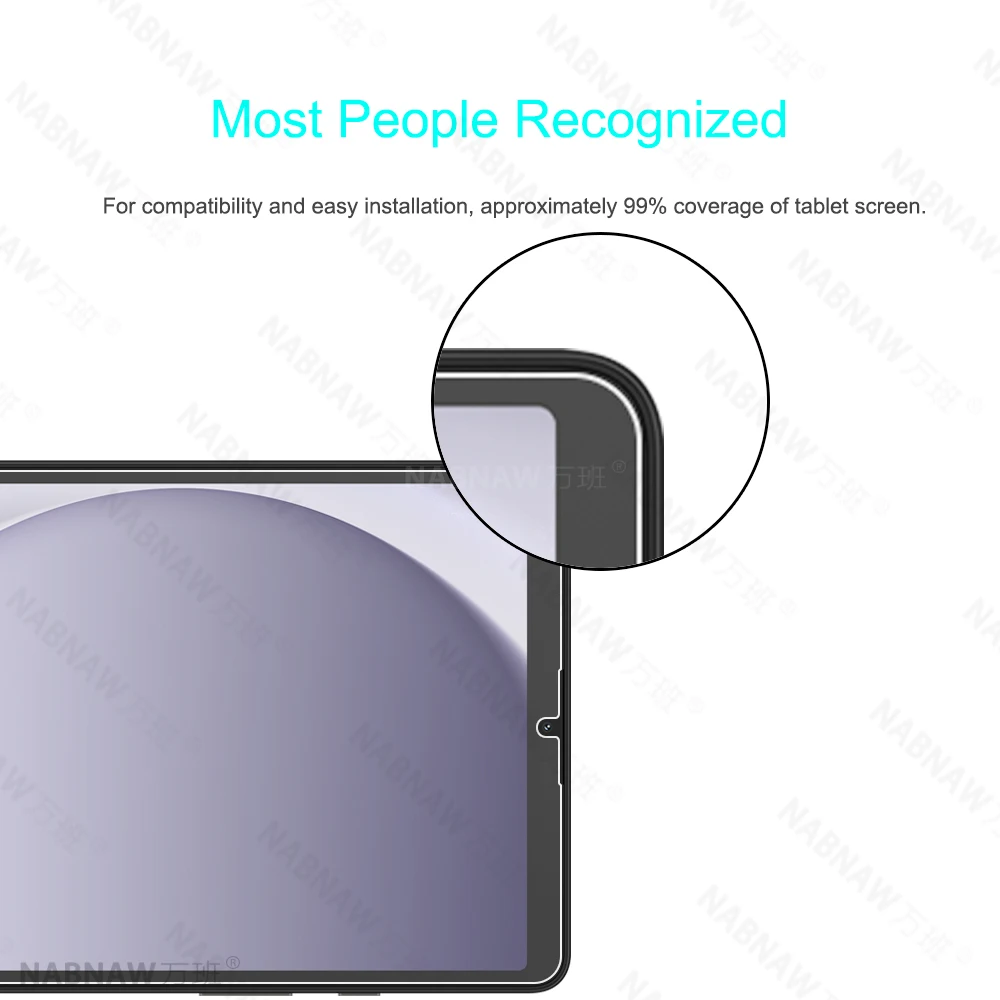 2 Packs HD Scratch Proof Screen Protector Tempered Glass For Samsung Galaxy Tab A9 8.7-inch SM-X110 SM-X115 Oil-coating Film