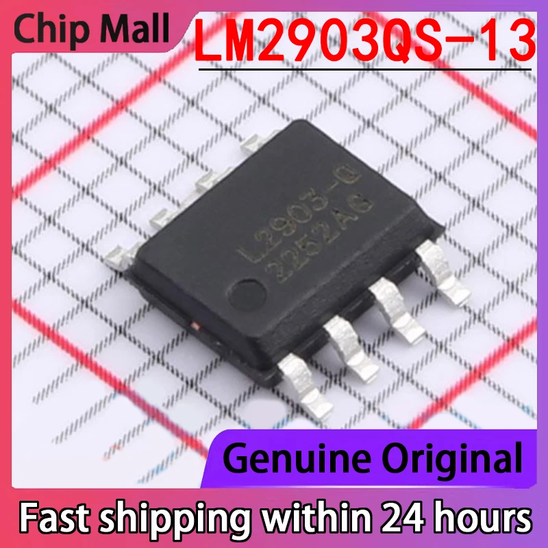 

1PCS New LM2903QS-13 Screen Printed 2903-Q Package SOIC-8 250nA Comparator Original Stock