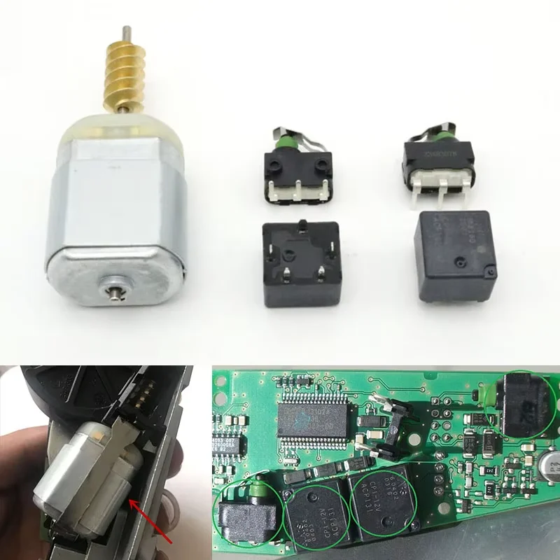 Steering Wheel Column Actuator Lock Motor ACP13 Repair kit For Volkswagen VW Passat Magotan B6 B7 3C CC J764 ELV/ESL