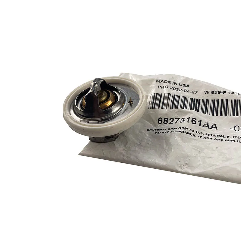 NBJKATO Genuine Engine Coolant Thermostat 68273161AA For Chrysler Dodge Jeep Wrangler 3.8L 4.0L 2007-2011
