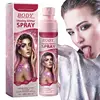 Shimmery Spray Shiny Glitter Spray Hair Shimmery Glitter Spray Hair And Body Washable Temporary Hair Body Glitter Color Spray 2