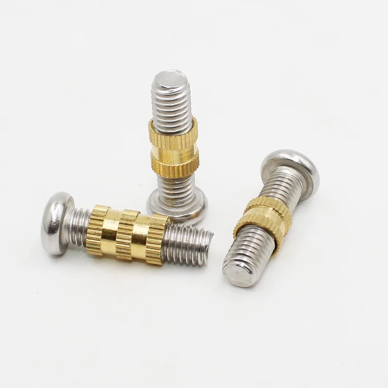 Nutinsert M2 M3 M4 M5 M8 M10 Brass Knurled Threaded Insert
