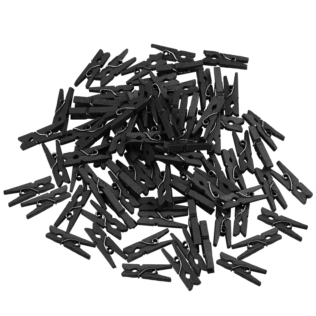 100pcs Wooden Clothespins Small Picture Clips Photo Paper Peg Pin for Crafts Decoration Hanging Photo