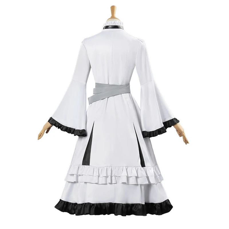 Victorian-Inspired Red Lace Dress Cosplay Costume for Women