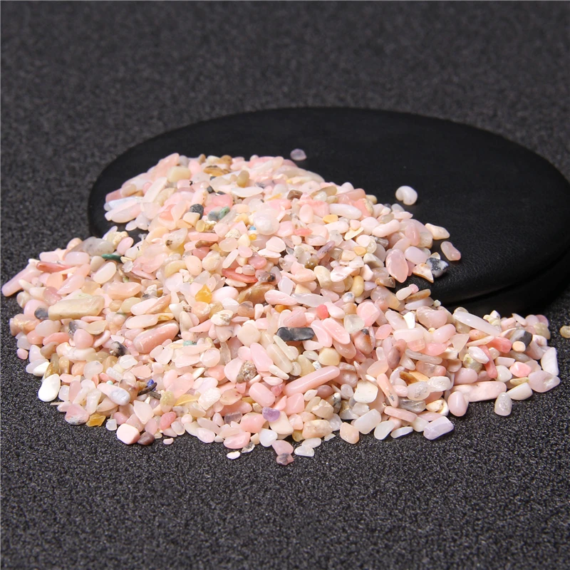 3-5MM Naturstein Kies Kristall Chips Quarz Erz Mineralien Reiki Heilung Trommelachate Lapislazuli DIY Home Aquarium Dekor – Detail 13