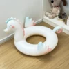 Children's Inflatable Seahorse Float, Adults With Handle Swimming Ring Seat, Women's Summer Swimming Pool Float Beach Water Part 3