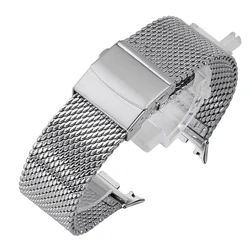 Premium Milanese Mesh Metal Strap - Elegant Steel Wristband Bracelet - Watch 8 40mm44mm46mm (Silver)