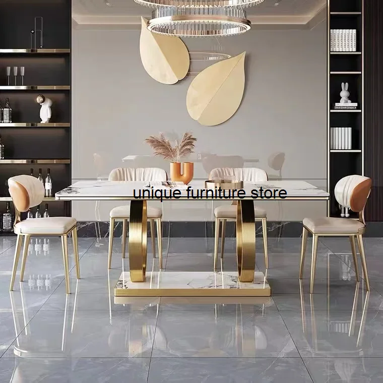 

Modern Classic Design Fashion Popular Nordic Home Furniture Small Apartment Dining Table And Chairs Combination Household