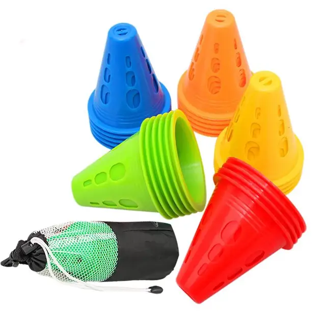30Pcs Training Cones: Enhancing Performance in Sports and Skating