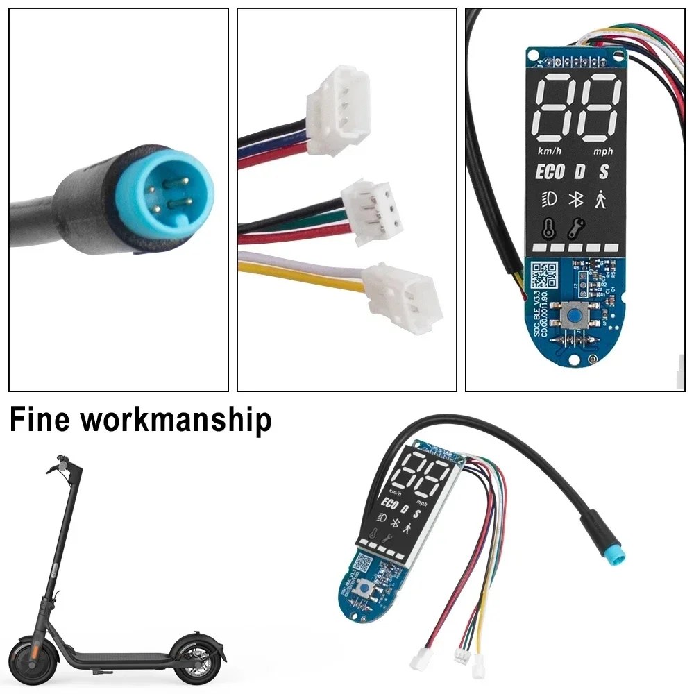 Armaturenbrett-Display für Segway Ninebot F20 F25 F30 F40 Elektroroller Controller Armaturenbrett-Display-Montageteile – Detail 7