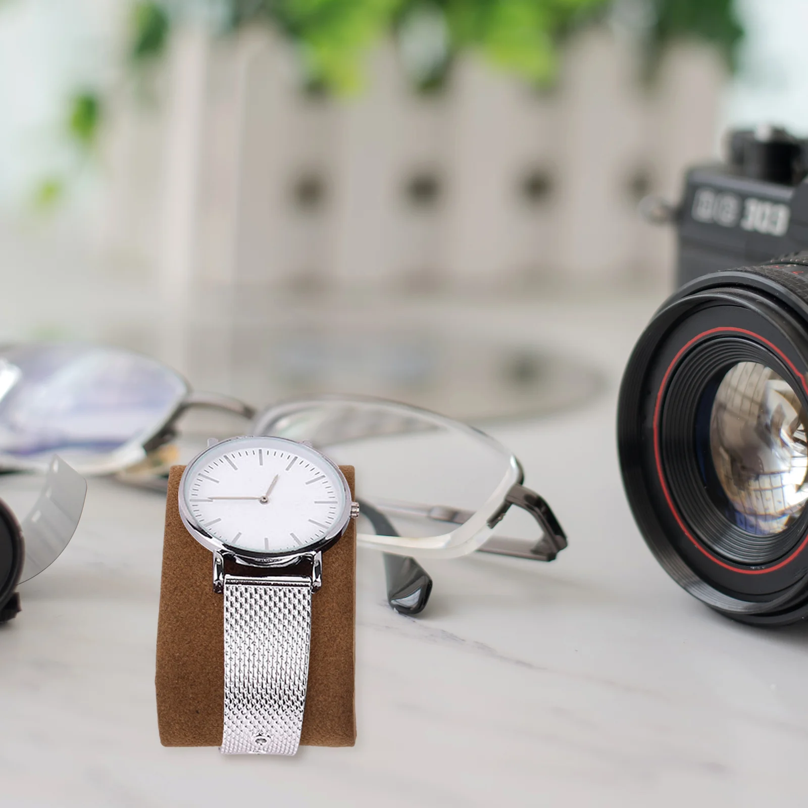 6 Pcs Watch Stand Pillow Watches Bed Pillows Flannel Jewelry Bracelet Display Holder