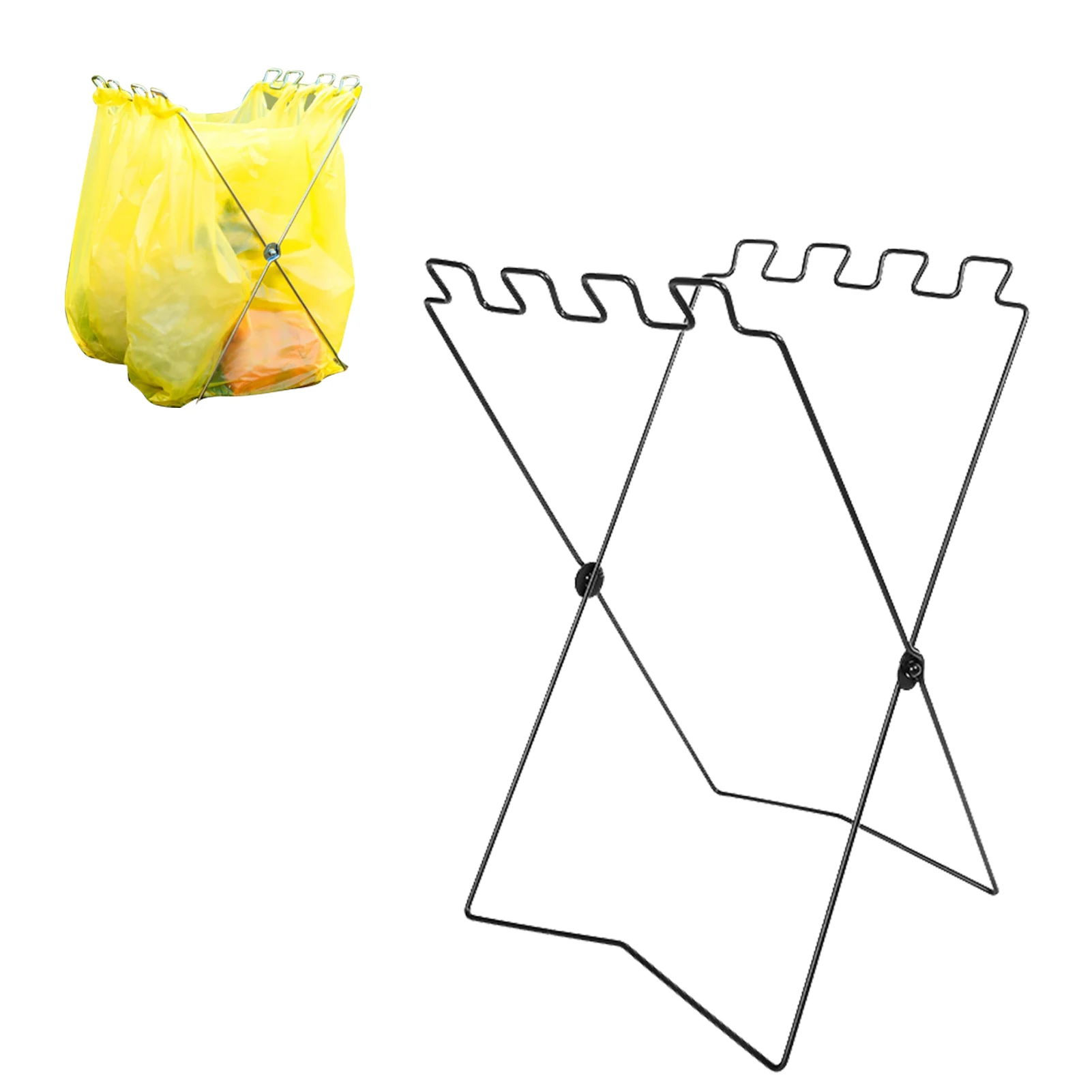 Garbage Bag Shelf Collapsible Garbage Bag Bracket Garbage Bag Holder