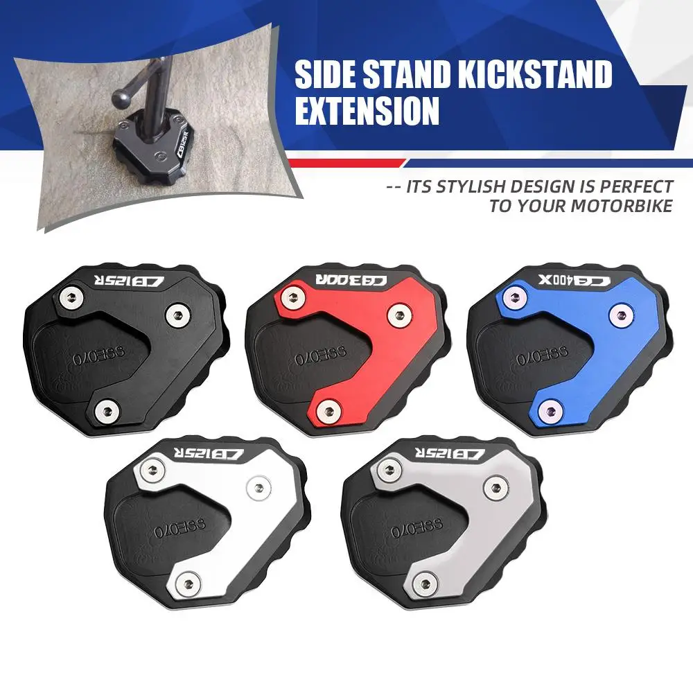 

Kickstand Foot Side Stand Extension Pad Support Plate Enlarge For HONDA CB500X CB 500X 2017 2018 2019 2020 2021 2022 2023