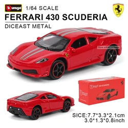 Bburago Ferrari Series Die - Cast Car Collection - Children's Gift Toy (1 - 64 430 SCUDERIA)