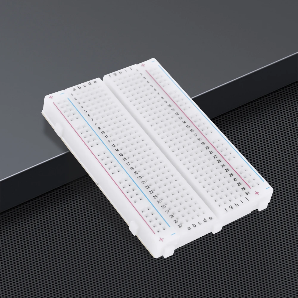 400 Tie Points Solderless PCB Breadboard Spliceable Mini Universal Test Protoboard Circuit DIY Kit