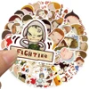 50pcs Japanese Designer Yoshitomo Nara Stickers Decals For Phone Laptop Suitcase Notebook Skateboard Waterproof Stickers 4