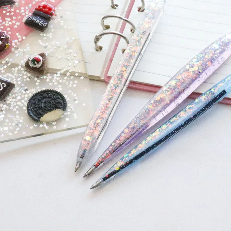 DIY Ballpoint Pen Resin Mold Transparent Mirror Silicone Mold Pen Holder Mold UV Epoxy Jewelry Making Decoration Crafts Molds