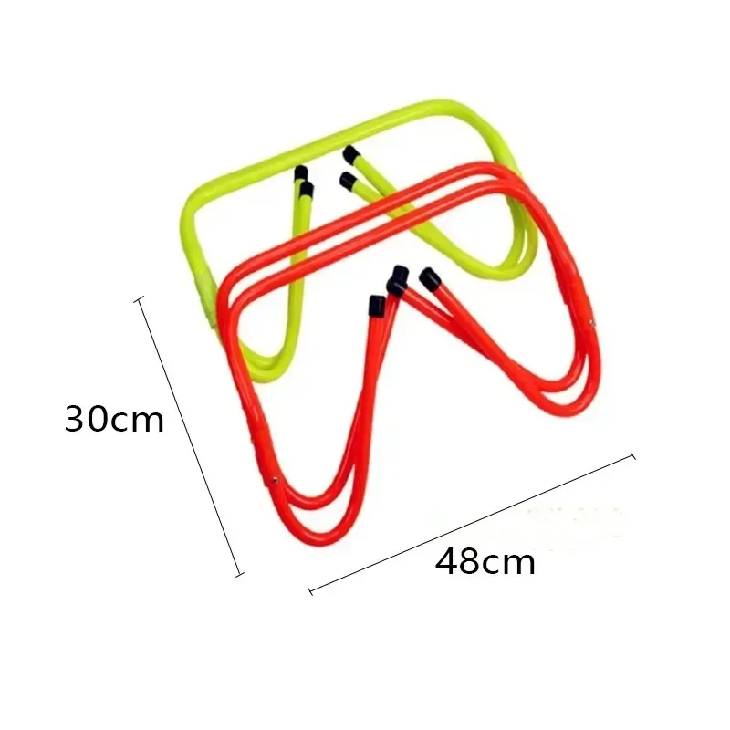 Foldable Speed Hurdles Adjustable Height Football Training Mini Jumping Bars Portable Agility Hurdle Outdoor Sports Accessories