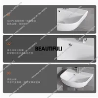 อ่างล้างหน้าติดผนังขนาดเล็ก R Mini, อ่างล้างหน้าในห้องน้ำ, อ่างล้างหน้าขนาดเล็ก, อ่างล้างหน้าแบบแขวน 3