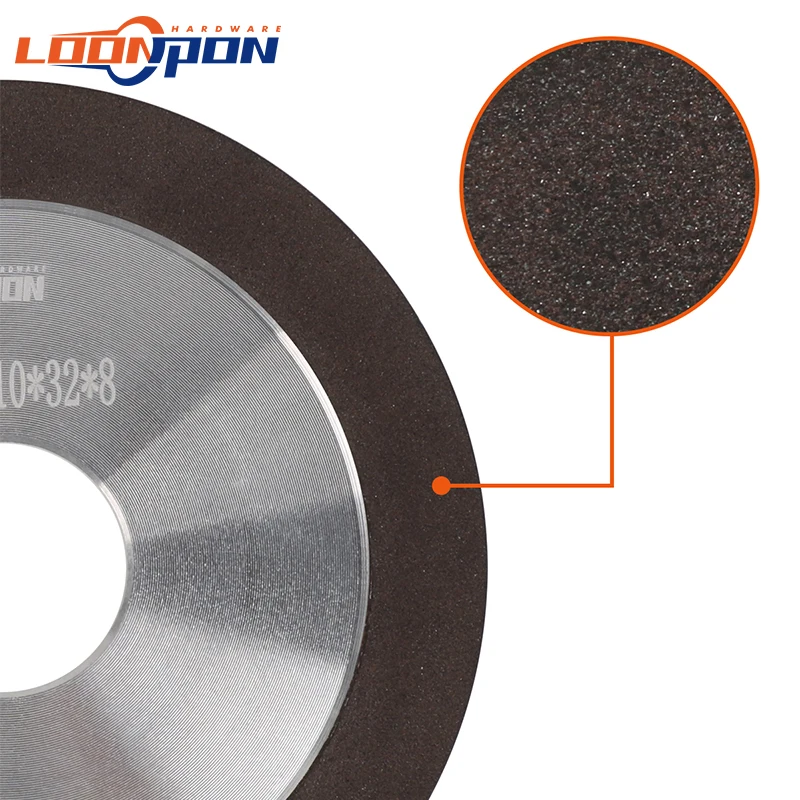 100mm/125mm/150 widen diamond grinding wheel cutting disc resin bond grinder sharpener carbide metal tungsten steel mill 150Grit cutting disc grinding disc abrasive wheel grinding wheel