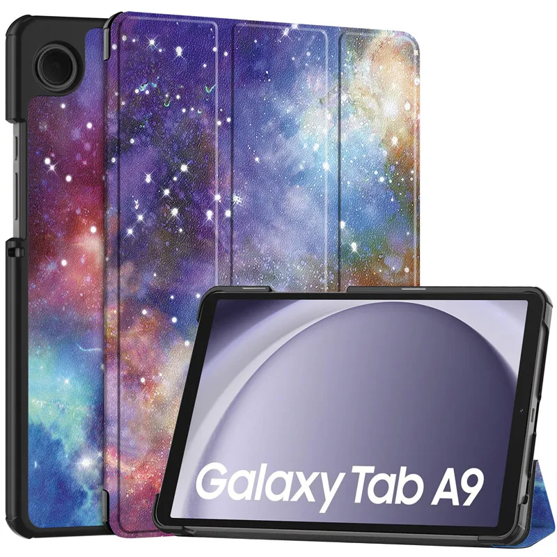 Capa de Couro Pintado Bonito para Samsung Galaxy Tab a9 Shell Case para Crianças 8.7 8.7 sm X110 X115 - Imagem 6