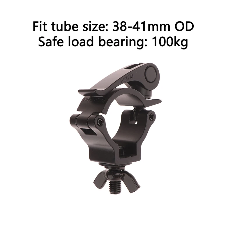 Aluminum Quick Release Single Ring Buckle Clamp