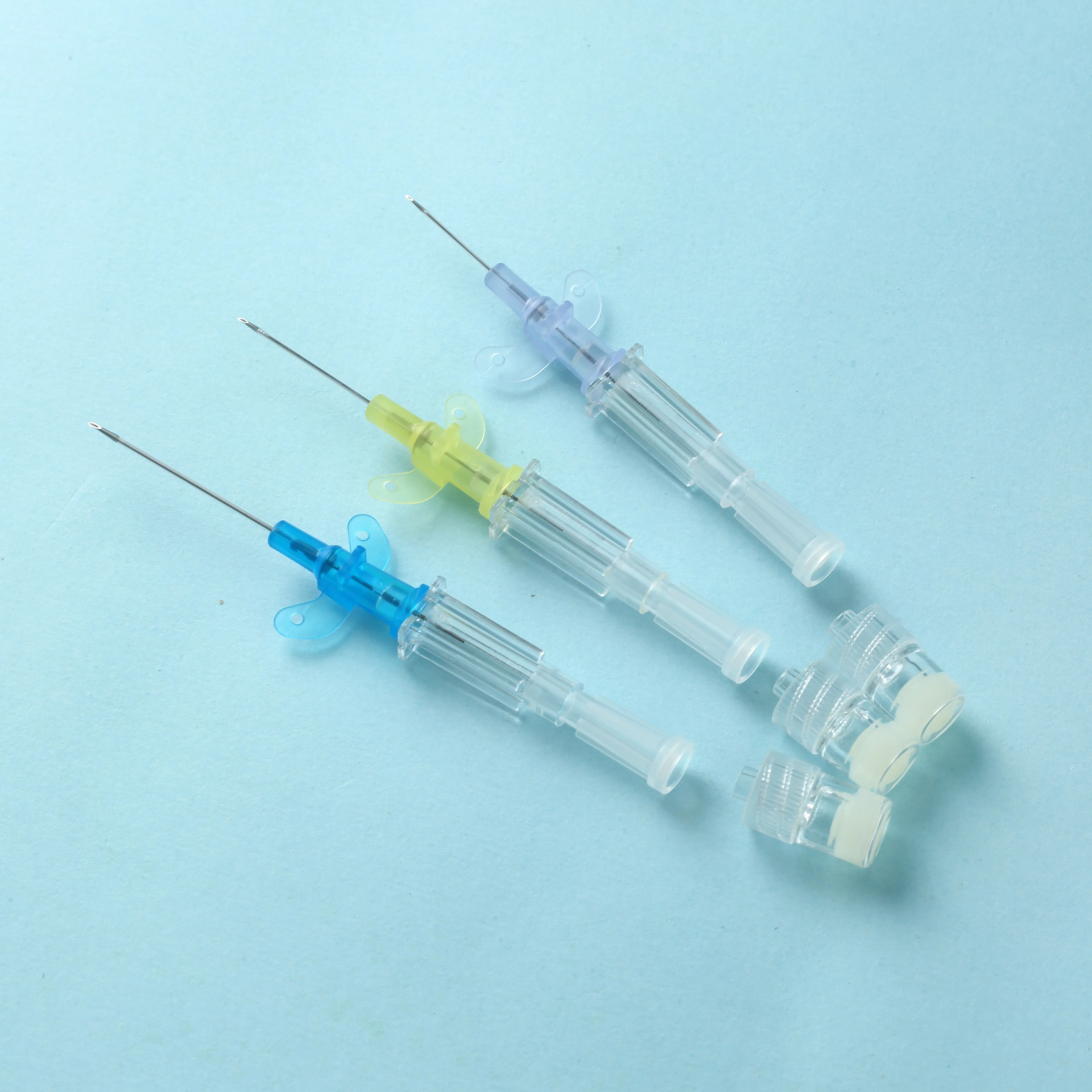 Pet IV Catheters with Wings Heparin Cap 22G 24G 26G Sterile 50pcs/box