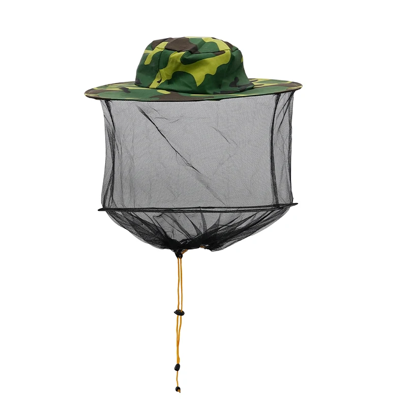 Bee Hat Breathable Beekeepers Hat Beekeeper Hats With High Visibility Veil Face Protection Outdoor Bee Keeper Anti-mosquito