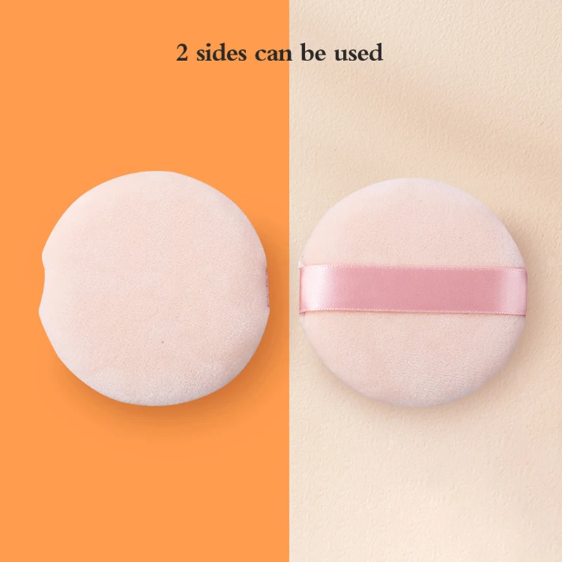 

1PCS Professional Round Shape Portable Facial Powder Foundation Puff Soft Cosmetic Puff Makeup Foundation Sponge Beauty Tool