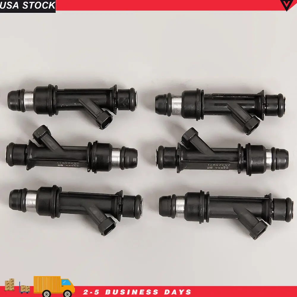 

For Delphi Set of 6 OEM Fuel Injectors For 2001-2005 Buick LeSabre 3.8L V6