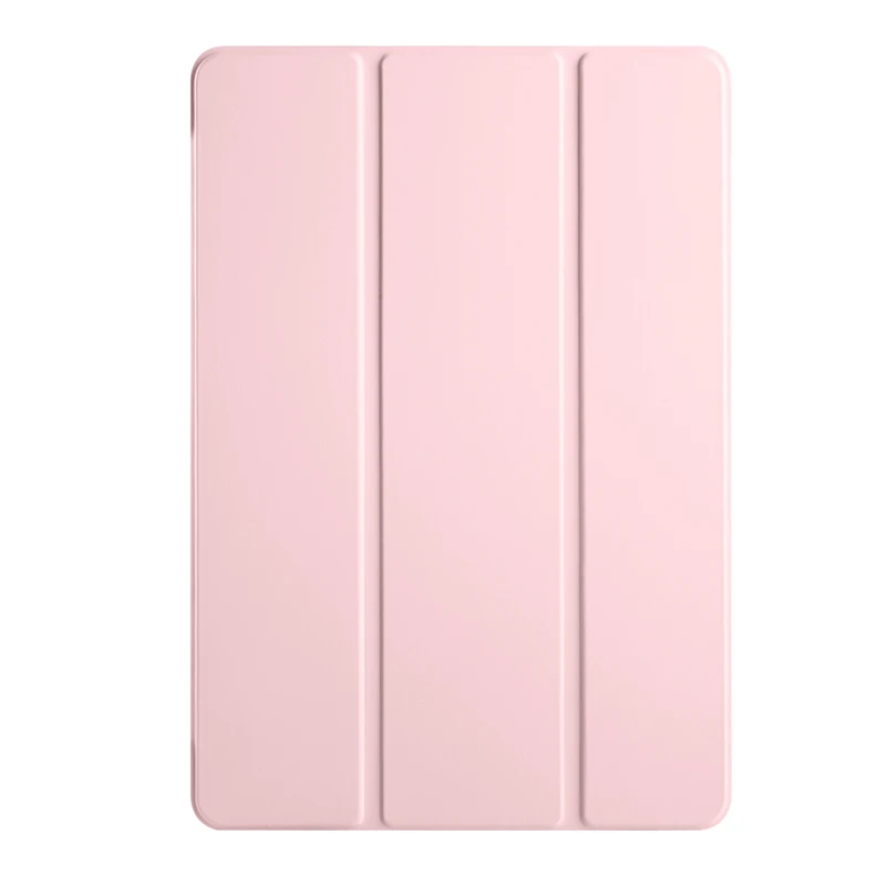 Clear Acrylic Trifold Stand Tablet Case with Pencil Holder - Fits 11-Inch Tablets