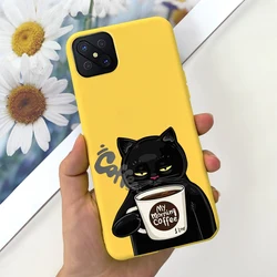 Lovely Candy Painted Soft Silicone Phone Case - Vibrant Cover for Oppo Reno 4Z 5G (Yellow 1787)