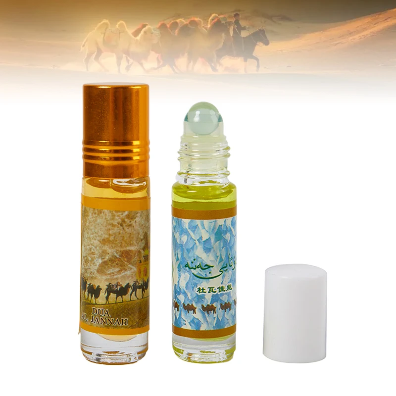 

6ML Muslim Roll On Essential Oil Perfume Floral Notes Lasting Fragrance Women Men Alcohol Free Perfumes Body Deodorization