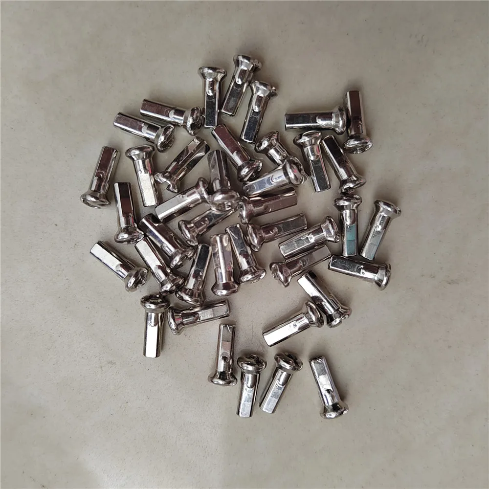 13G 2.2mm 251-305mm 40PCS/Lot Electric Bicycle Spoke Stainless Steel Nipples Electric Folding Mountain Bikes