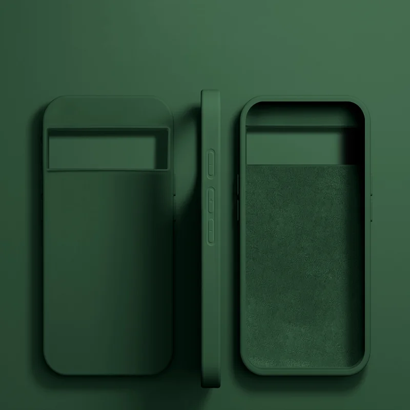 Premium Liquid Silicone Protective Phone Case - Soft Back Cover with Enhanced Protection