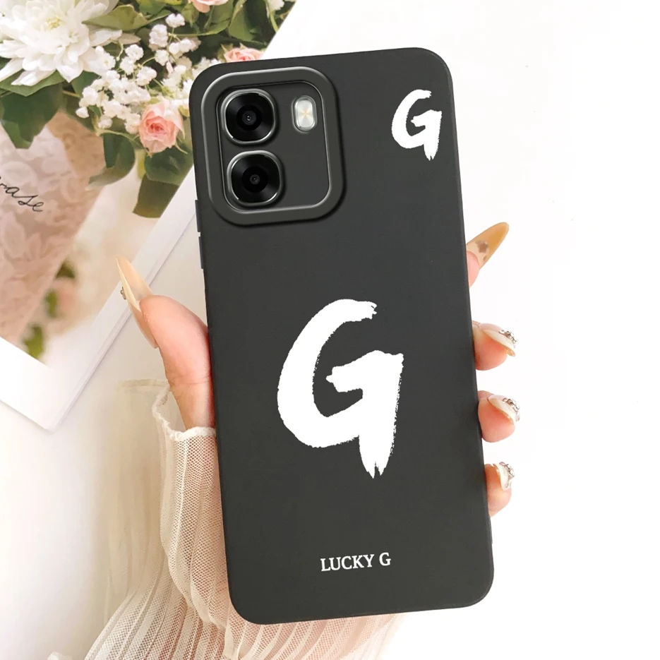 Cute Lucky Letters Soft TPU Phone Case Back Cover s
