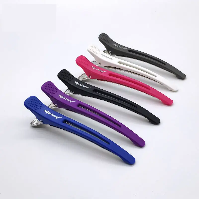 6PCS Hairdressing Professional Salon Hair Extension Clips Hairdressers Non-marking Hair Clips Hairdressers Styling Accessories hair clips hair accessories