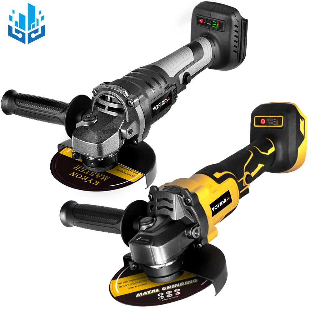 125MM Brushless Angle Grinder For Makita 18V Battery M14 Electric