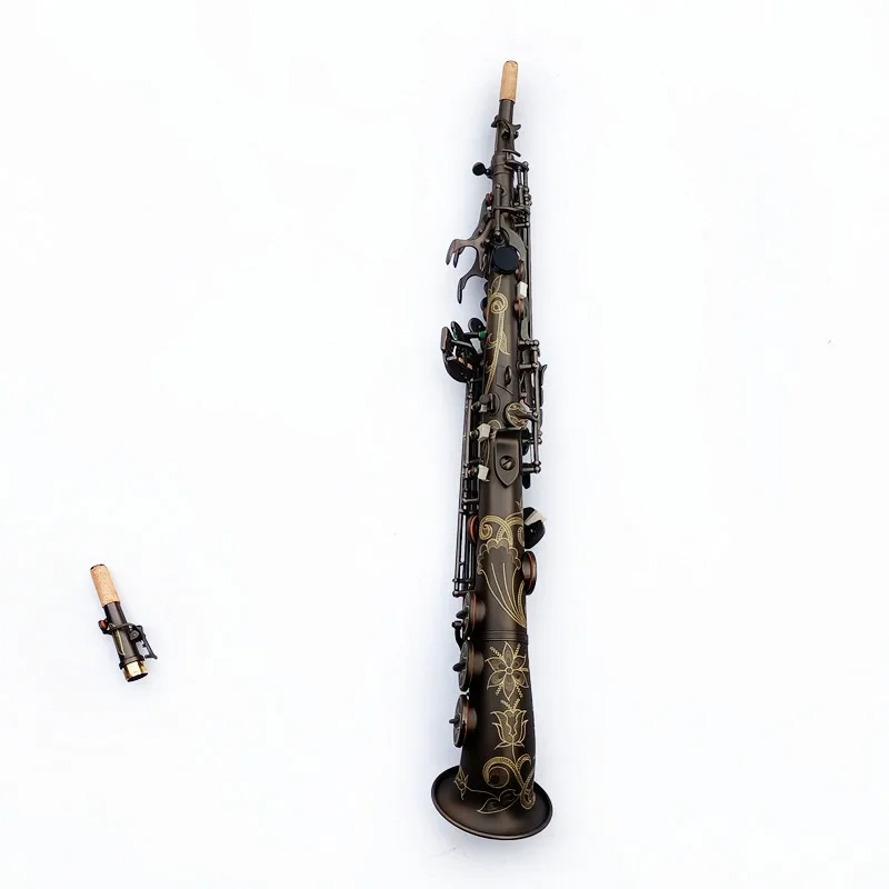 New Japan Soprano saxophone sax Curved bell Soprano saxophone Bb key to High F key and G
