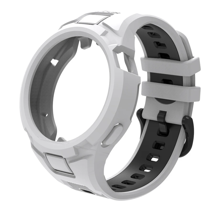 High-Quality Silicone Watchband Strap with Full Case