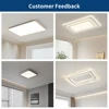 Led ceiling light module 220v replacement Led light bar module light board 22 31 41 52cm living room office light source 6