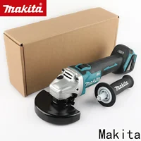 Makita DGA504 18V 6.0Ah 125mm Brushless Lithium Battery Angle Grinder Rechargeable Cutting Machine Multi-functional All-in-one B