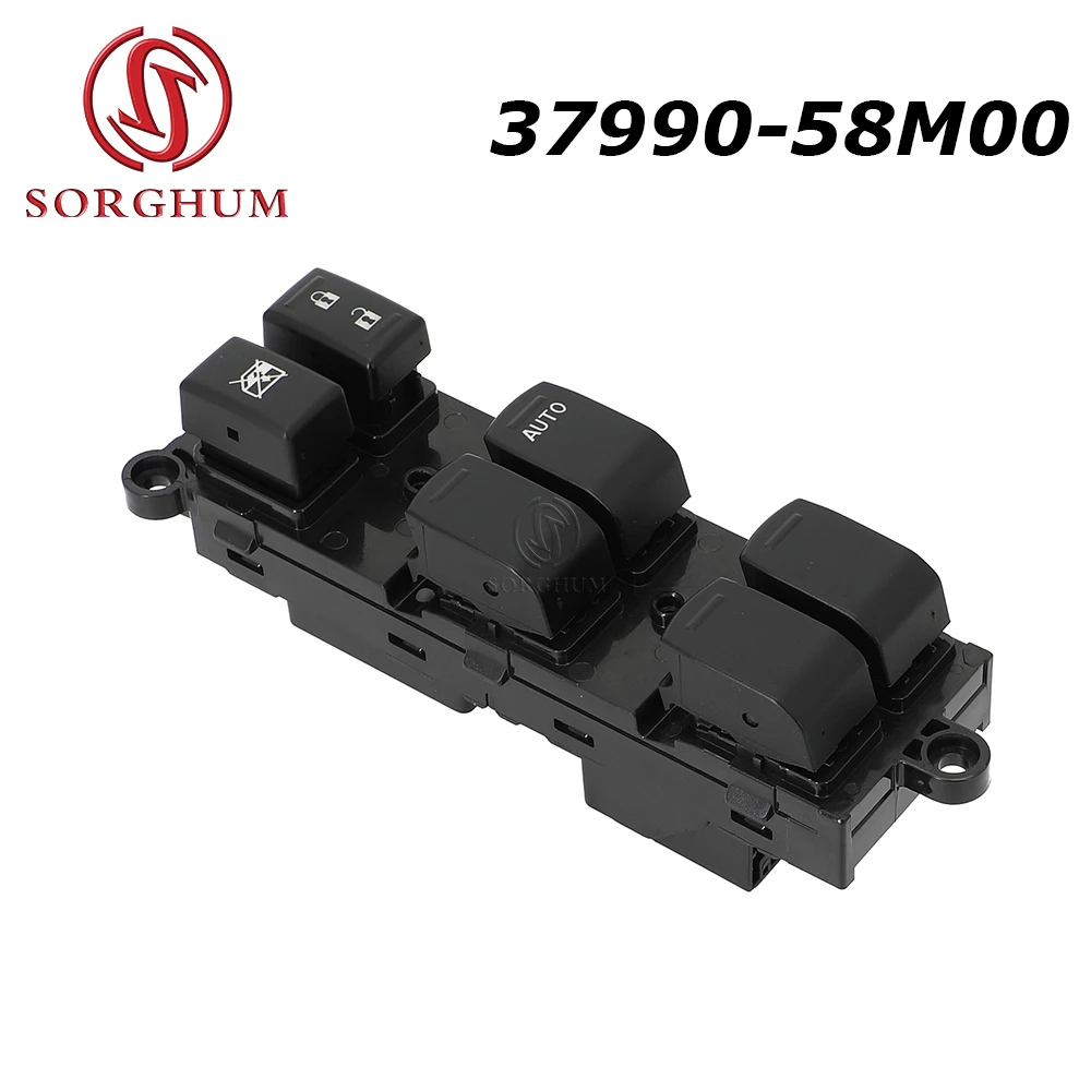 Sorghum Muslimb Anteriore Destro Principale Alzacristallo Elettrico Interruttore Di Comando Per Suzuki Vitara 1993-1998 Muslimate 18 Pin