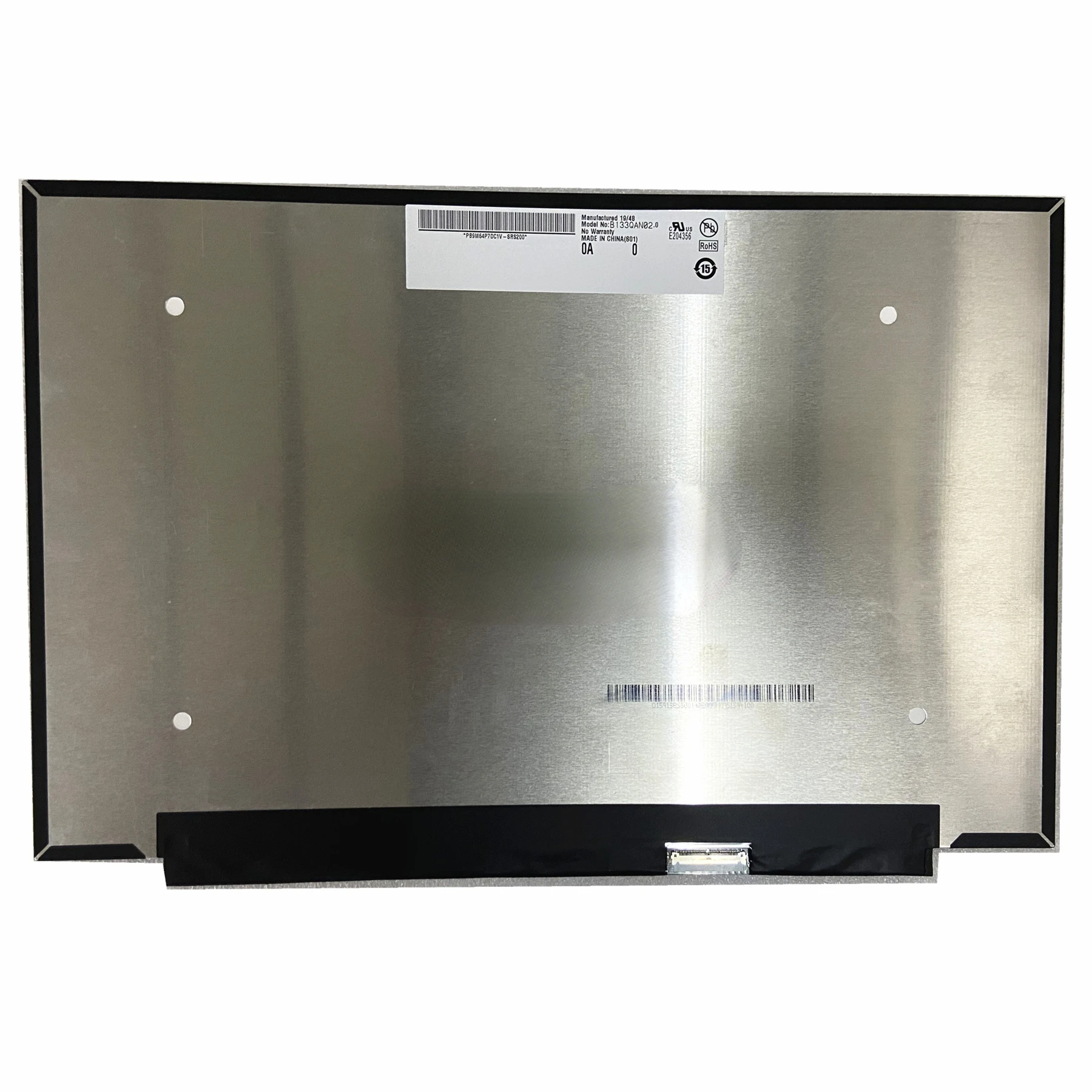 

B133QAN02.0 QHD 13,3 дюймовый ноутбук ЖК-светодиодный Светодиодная панель IPS матрица 2560*1440